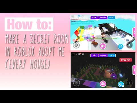 How To Make A Secret Room In Roblox Adopt Me Every House