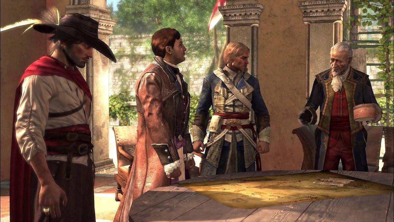 ⁣Assassin's Creed 4 Black Flag Stealing 100000 Reals From All Master Templars #shorts