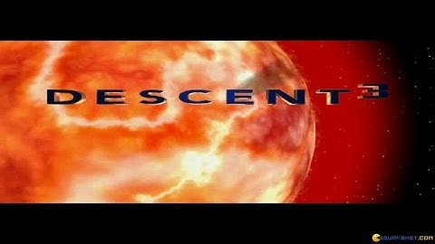 Descent 3 gameplay (PC Game, 1999)