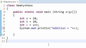 30. Arithmetic Operators in Java Programming (Hindi)