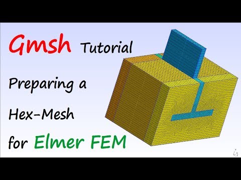 create mesh tutorial gmsh