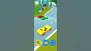 Shape Transform & Shifting All level Android iOS game 🎯🎮 #runner #car #cargame #game #shape #car