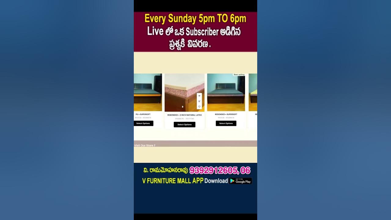 furniture live bestmattress latex rebonded telugu mattress furniture-live-bestmattress-latex-rebonded-telugu-mattress