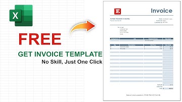 No Skill, Get Simple Service Invoice Free Template In Excel បង្កើតវិក្កយបត្រមិនចាំបាច់ជំនាញ