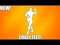 Fortnite crazy feet emote