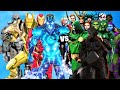 TEAM IRON-MAN Vs SUPERHEROES &amp; VILLAINS - Epic Battle