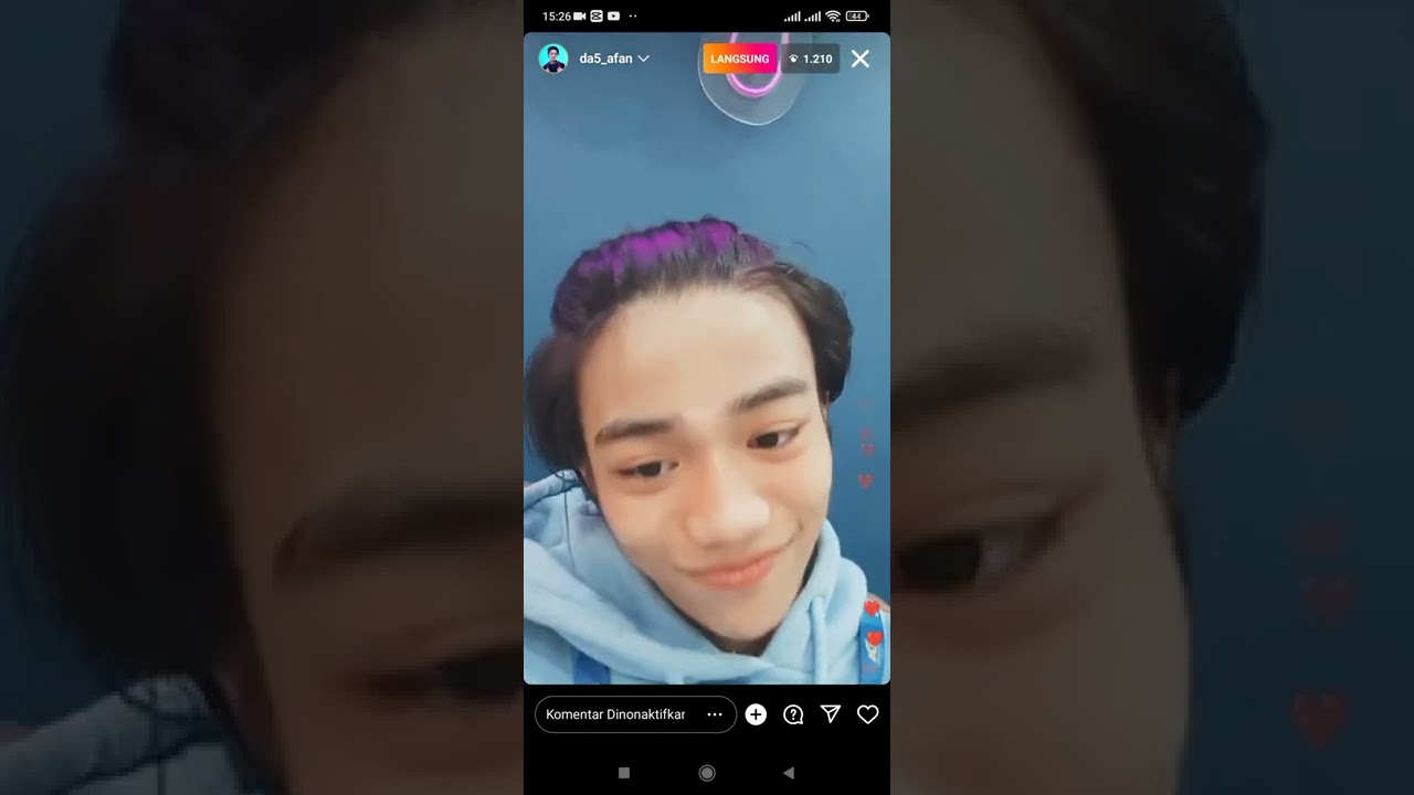 AFAN DA5 LIVE SORE INI DARI ASRAMA ADA SRIDEVI JUGA GUYS