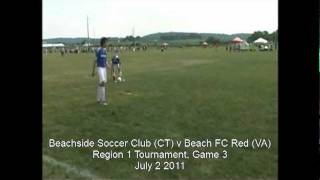 Kent Coleman Beachside U15 2011 Region 1 Game Winner
