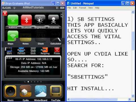 How To Uninstall Sbsettings Ipod Touch | tutorial how to download sbsettings and makeitmine for How To Uninstall Sbsettings Ipod Touch | tutorial how to download sbsettings and makeitmine for