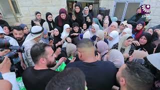 تشييع جثمان الشهيد محمود أبو سعن الذي ارتقى فجر الجمعة في مدينة طولكرم