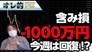 FXの含み損が1000万円、今週こそは回復なるか！？