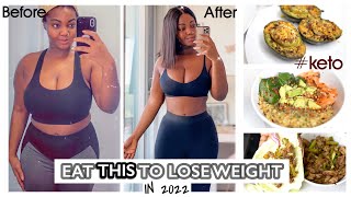 EAT THIS TO LOSE WEIGHT FAST IN 2022! | KETO RECIPES WITH KETOCYCLE | WHAT I EAT IN A DAY | UWANI