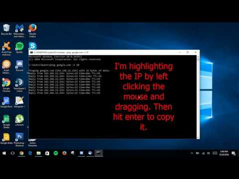 Comment Ping une adresse IP ou un domaine dans Windows 10