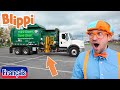 Blippi en Français - Blippi et le recyclage avec les camions-poubelles | Vidéos éducatives