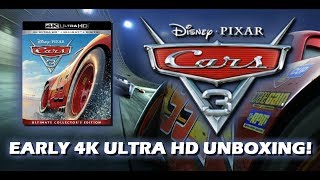 CARROS 3 UNBOXING 4K ULTRA HD