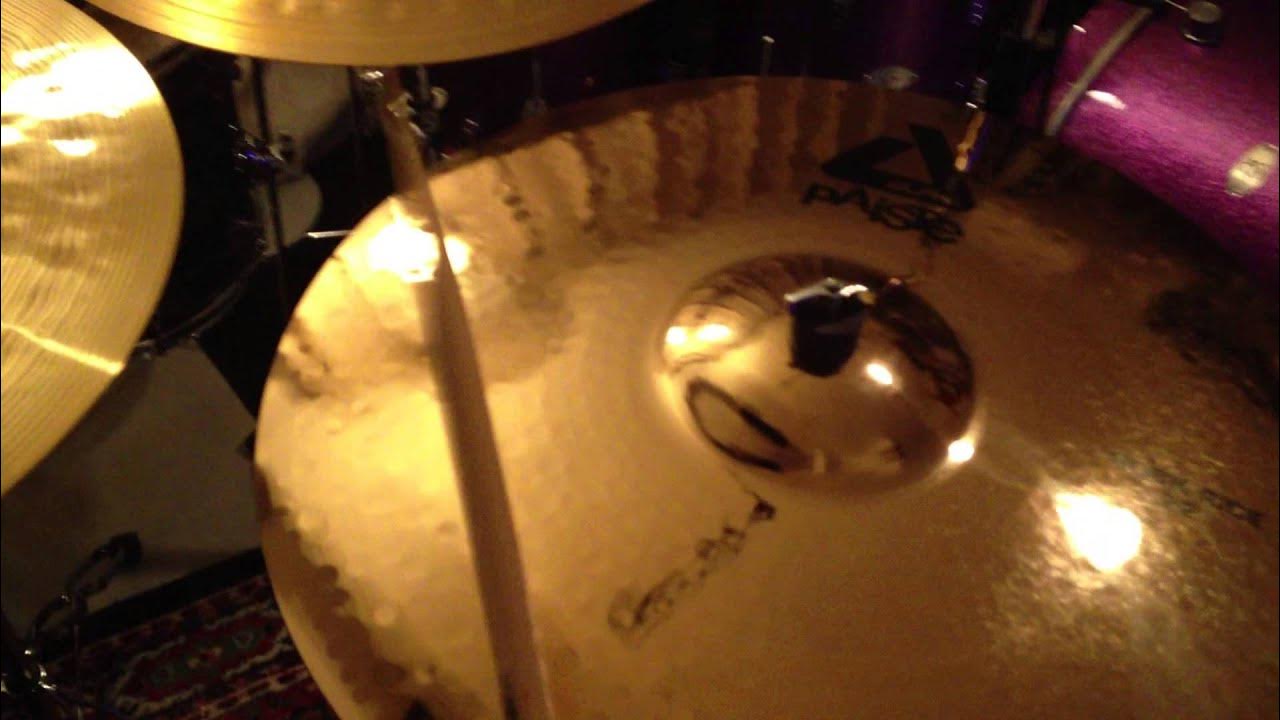 Paiste 22" ride cymbal comparison 2 YouTube
