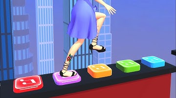 ASMR Tippy Toe 👩‍❤️‍👩🔥⭐️ Very Satisfying And Relaxing ASMR Sounds Gameplay