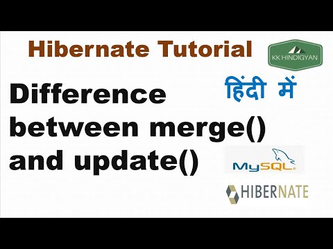 Video: Wat is merge in hibernate?