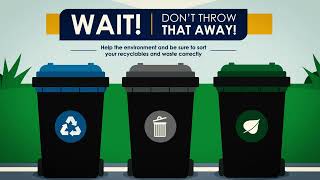 Public Works - Trash Sorting