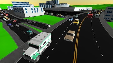 Unity Simple Traffic System with Stylized Vehicles Pack Low Poly