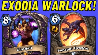 INFINITE Damage Discard Warlock! Cho'gall Exodia Combo!