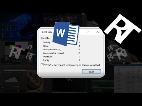 Jak zjistit počet znaků ve Wordu – Microsoft Word – zjištění počtu znaků ve Wordu (návod)