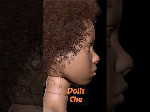 ZBrush. BJD Face.