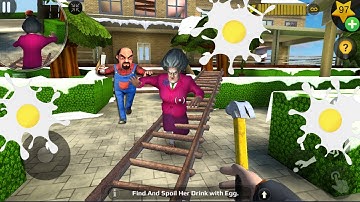 troll Miss T so funny everyday in Scary Teacher 3D (android, ios) part 1251