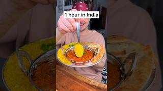 How is it possible INDIAN food is so delicious?😌❤️🥘🍚| 1 hour in India vs 1 year| CHEFKOUDY