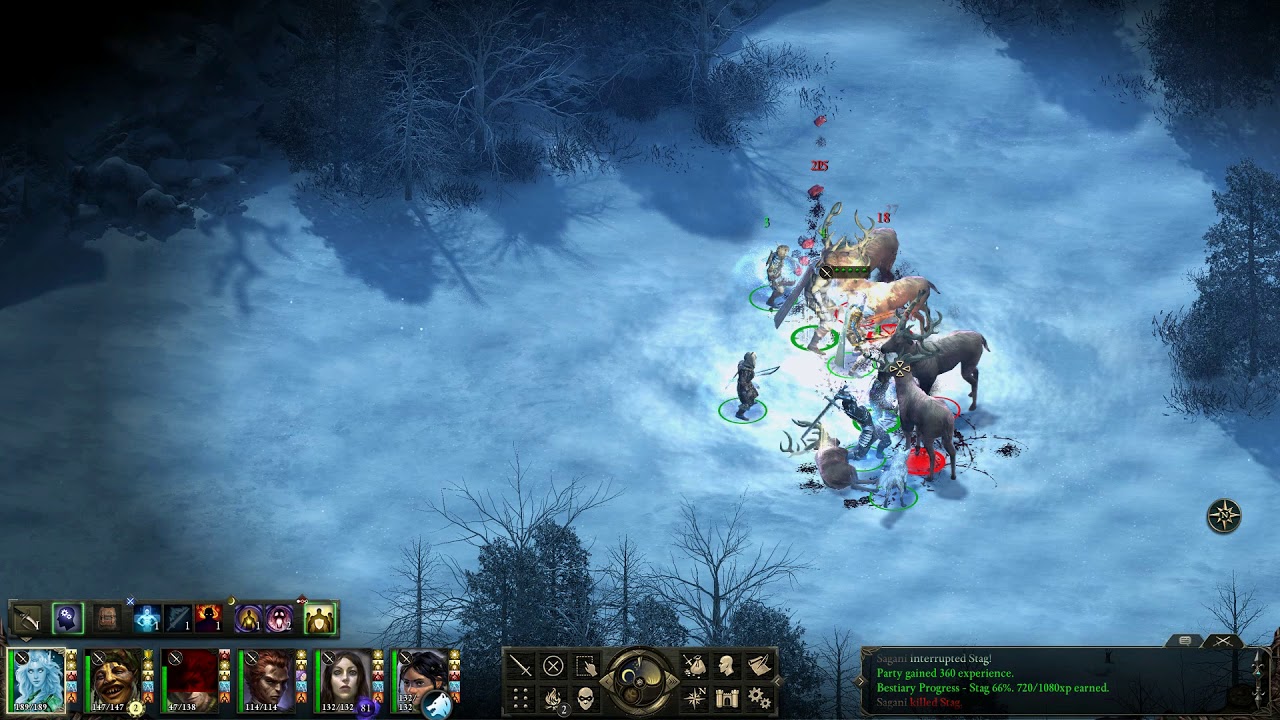 Pillars of Eternity Good Playthrough in Hard (HD) Stags near Durgan's Battery YouTube