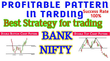 PROFITABLE PATTERN IN BANK NIFTY | DOUBLE TOP & DOUBLE BOTTOM PATTERN | INTRADAY STRATEGY BANK NIFTY