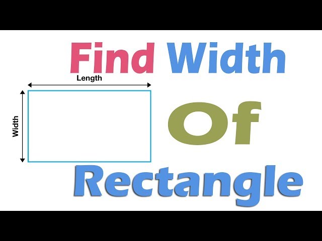 Discover the Secrets: Unlocking the Mysteries of Rectangle Width 3 sddefault