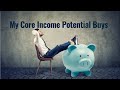My Core Income Potential Buys