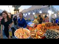 Cambodian street food at phnom penh night market  walking tour exploring delicious khmer foods