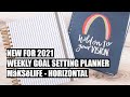 New 2021 MakseLife Planner Review and Walkthrough Weekly Horizontal Planner for Goal Setting
