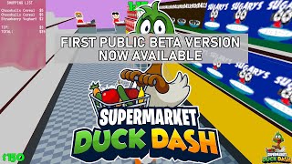 Supermarket Duck Dash - First Public Beta Version of the Game is now Available screenshot 5