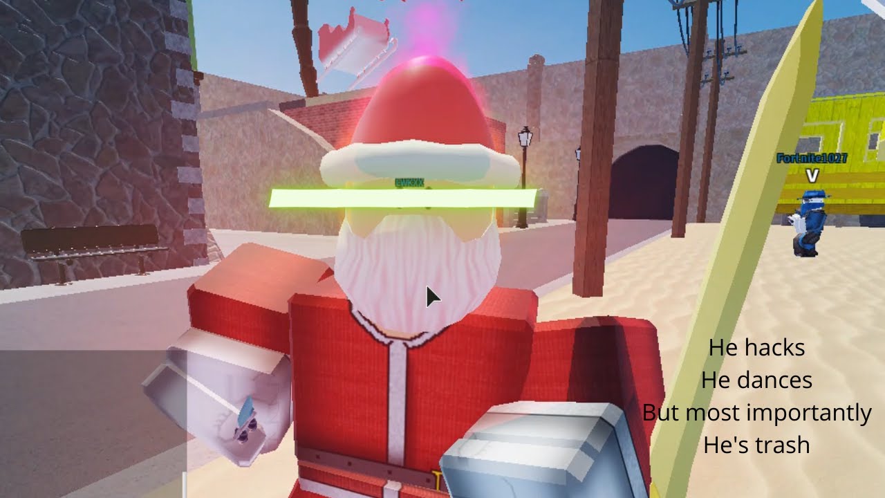 Dominating a Hacker in Arsenal {ArsenalROBLOX}