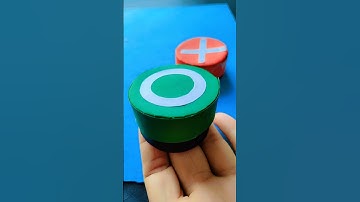 Squid Game Voting Button toys 🚨🔴🟢 ||How to Make Paper Toys #squidgame #origami #papercraft #shorts