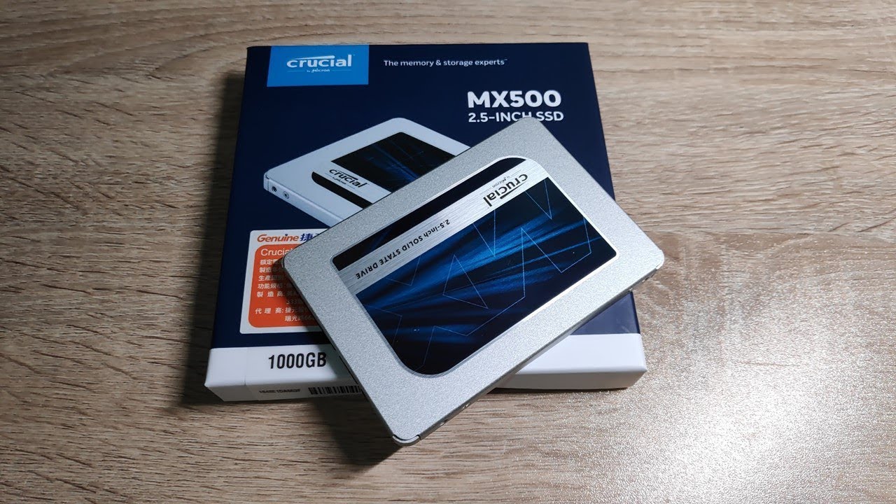 【Huan】 主流級的大容量SSD! 美光MX500 1TB開箱評測 - YouTube