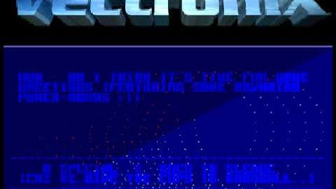 VECTRONIX - EUROPEAN CHAMPIONS - ATARI Cracktro / Crack Intro ( ATARI STE / STF / FALCON )