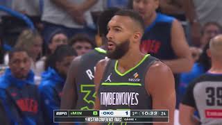 Oklahoma City Thunder vs Minnesota Timberwolves  | Game 1 | Full Match NBA | 2025 NBA Playoffs