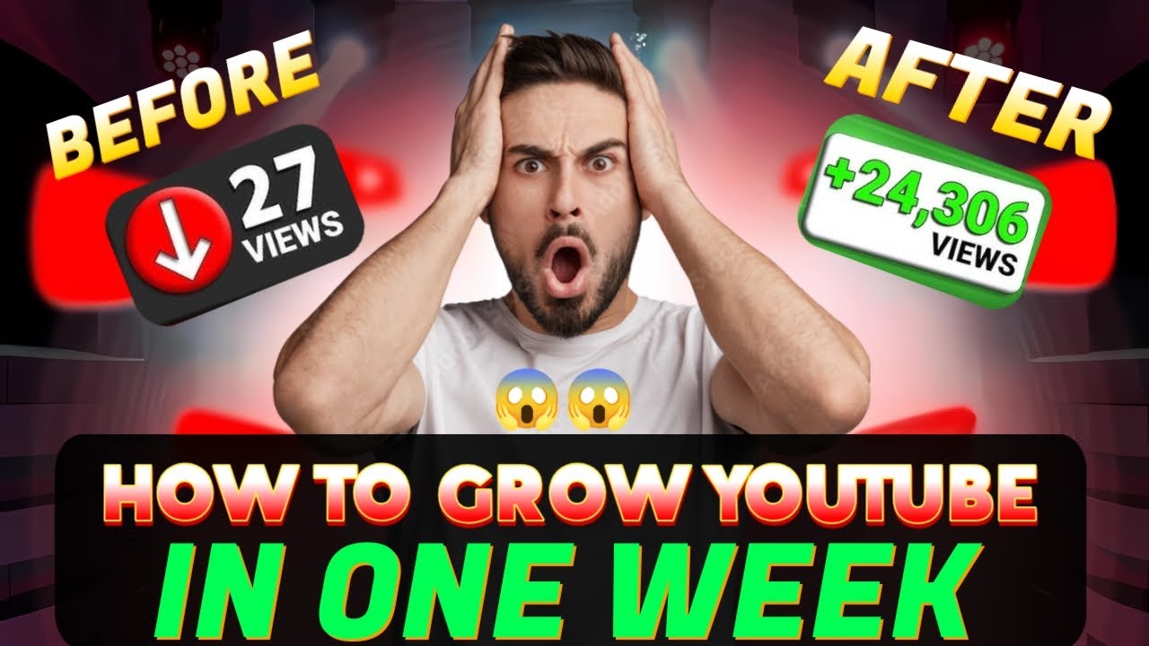 How to Grow Youtube in One Week fast subscriber increase best topic for youtubemake#youtubegrow#virl