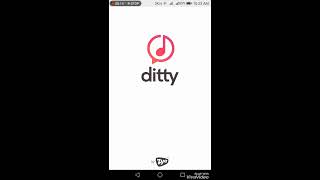 How to make your text in song| Ditty app review|  Ahad 360#. screenshot 4