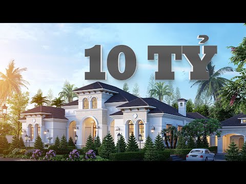 Video Biệt thự 1 tầng phong cách Địa Trung Hải ở Hải Dương - youtube