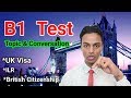 B1 Test for UK Settlement || B1 Speaking and Listening Topic & Conversation