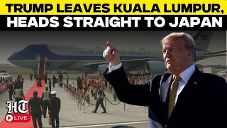 Live: Donald Trump Departs Kuala Lumpur After ASEAN Summit, En Route To Japan