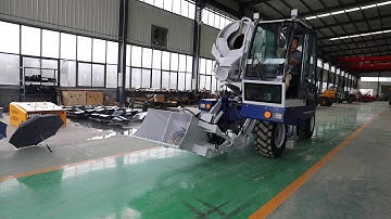 self loading concrete mixer operation guidance