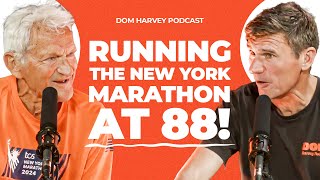 The OLDEST Finisher at the 2024 New York Marathon - 88 Year-Old Garth Barfoot