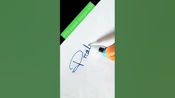 Signature name Pratik 🥰😇|Comment for a name for next signature📌|#shorts #logo #signature #viral #art