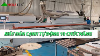 Quy Trình Hoạt Động Chi Tiết Của Máy Dán Cạnh Tự Động 10 Chức Năng - Pro-720A